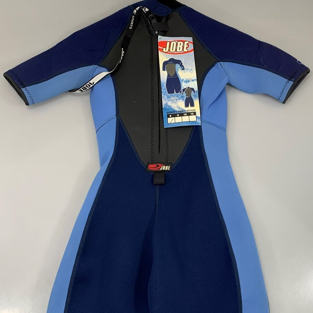 Jobe Women's Shorty Wetsuit Blue 6 Nylon Neoprene